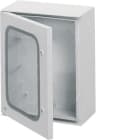 HAGER BOCCHIOTTI - Quadro poliestere, Orion.Plus, porta vetro 650x400x200 mm