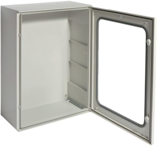 HAGER BOCCHIOTTI - Quadro poliestere, Orion.Plus, porta vetro 800x600x300 mm