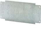 HAGER BOCCHIOTTI - Piastra di fondo in acciaio, Orion.Plus, 387x195 mm