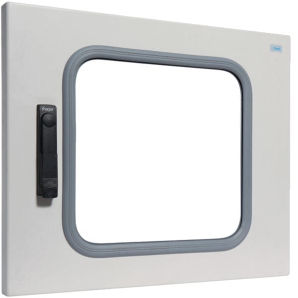 HAGER BOCCHIOTTI - Porta vetro in poliestere, Orion.Plus, H450 W500 mm