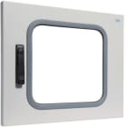 HAGER BOCCHIOTTI - Porta vetro in poliestere, Orion.Plus, H450 W500 mm