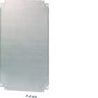 HAGER BOCCHIOTTI - Piastra di fondo in acciaio, Orion.Plus, 480x243 mm