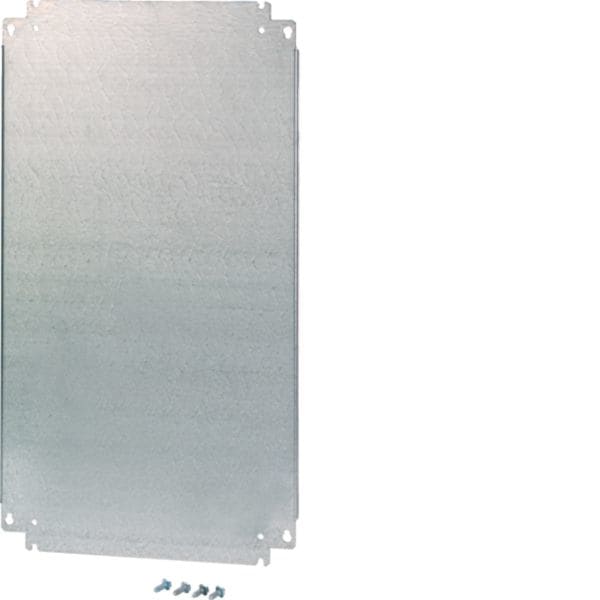 HAGER BOCCHIOTTI - Piastra di fondo in acciaio, Orion.Plus, 780x493 mm