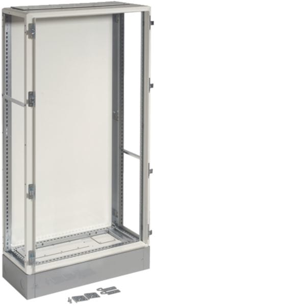 HAGER BOCCHIOTTI - Quadro 5 Armadio Da Pavimento Dimensioni H1710 L885 P400 Ral9010
