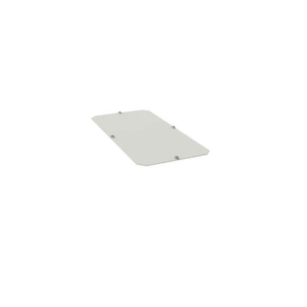 HAGER BOCCHIOTTI - Piastra ingresso cavi inferiore di chiusura preforata quadro evo 900x400 mm