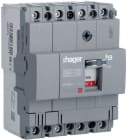 HAGER BOCCHIOTTI - Interruttore automatico x160 4 Poli 18 kA 16 A sganciatore magnetotermico