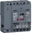 HAGER BOCCHIOTTI - Interruttore automatico h3+ P160 lsi 4poli 160A 70kA neutro regolabile