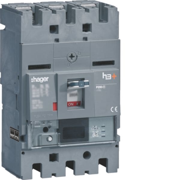 HAGER BOCCHIOTTI - Interruttore automatico h3+ P250 energy 3poli 160A 25kA