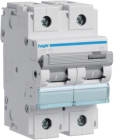 HAGER BOCCHIOTTI - Interruttore Automatico Magnetotermico 2 Poli 125 A 15 Ka Curva B 3 M. Din