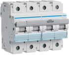 HAGER BOCCHIOTTI - Interruttore Automatico Magnetotermico 4 Poli 100 A 15 Ka Curva D 6 M. Din