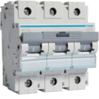HAGER BOCCHIOTTI - Interruttore Automatico Magnetotermico 3 Poli 100 A 10 Ka Curva C 4.5 M. Din