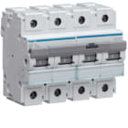 HAGER BOCCHIOTTI - Interruttore Automatico Magnetotermico 4 Poli 80 A 10 Ka Curva C 6 M. Din