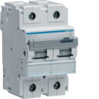 HAGER BOCCHIOTTI - Interruttore Automatico Magnetotermico 50 Ka 10 A 2 Poli Curva C 3 M. Din
