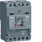 HAGER BOCCHIOTTI - Interruttore automatico h3+ P160 magnetico 3poli 50A 40kA