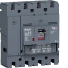 HAGER BOCCHIOTTI - Interruttore automatico h3+ P250 lsi 4poli 250A 40kA neutro regolabile