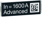 HAGER BOCCHIOTTI - Scheda di taratura Advanced versione Energy 1600A HW1/2/4
