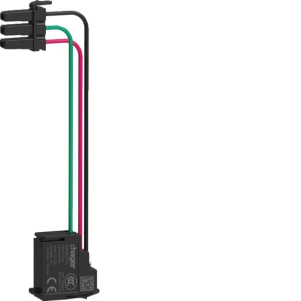 HAGER BOCCHIOTTI - Contatto ausiliario bassa impedenza per collegamento con PLC (AX) HW1