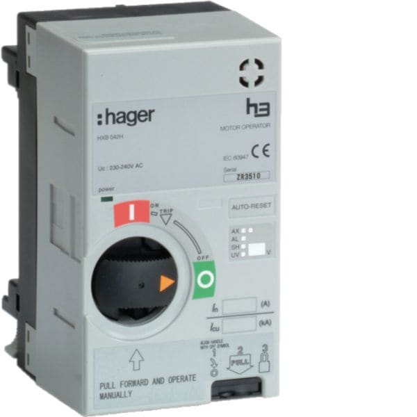 HAGER BOCCHIOTTI - Comando A Motore Per X250 110-240 V Ac