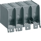 HAGER BOCCHIOTTI - Kit 2 Calotte Coprimorsetti Per X160 4 Poli Attacchi Anteriori Prolungati
