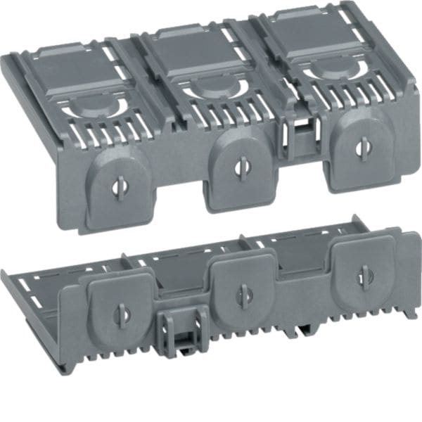 HAGER BOCCHIOTTI - Kit 2 Calotte Coprimorsetti Per X250 3 Poli Attacchi Posteriori