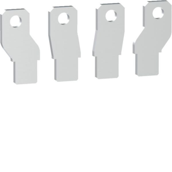 HAGER BOCCHIOTTI - Set 4 attacchi anteriori divaricati P160 4poli a morsetto