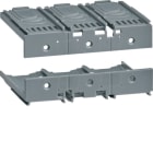 HAGER BOCCHIOTTI - Set 2 calotte attacchi posteriori/versione rimovibile P160 3poli