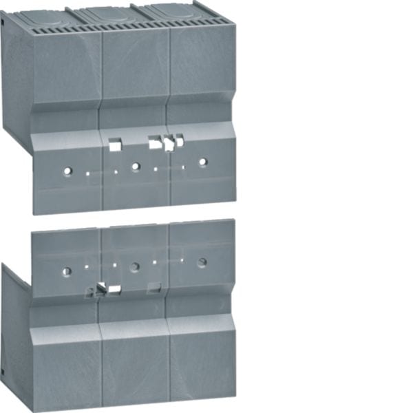 HAGER BOCCHIOTTI - Set 2 calotte attacchi anteriori dritti P250 3poli