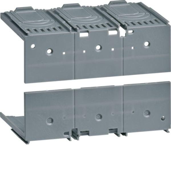 HAGER BOCCHIOTTI - Set 2 calotte attacchi posteriori/versione rimovibile P250 3poli