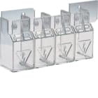 HAGER BOCCHIOTTI - Calotta Di Protezione Per Sez. Ha451-Ha452 E Comm. Hi451-Hi452 Hib412-Hib416