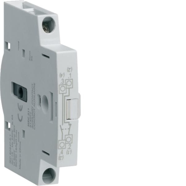 HAGER BOCCHIOTTI - Contatti Ausiliari 1 Na + 1 Nc Per Sezionatori 20-160 A E Commutatori 20-80 A