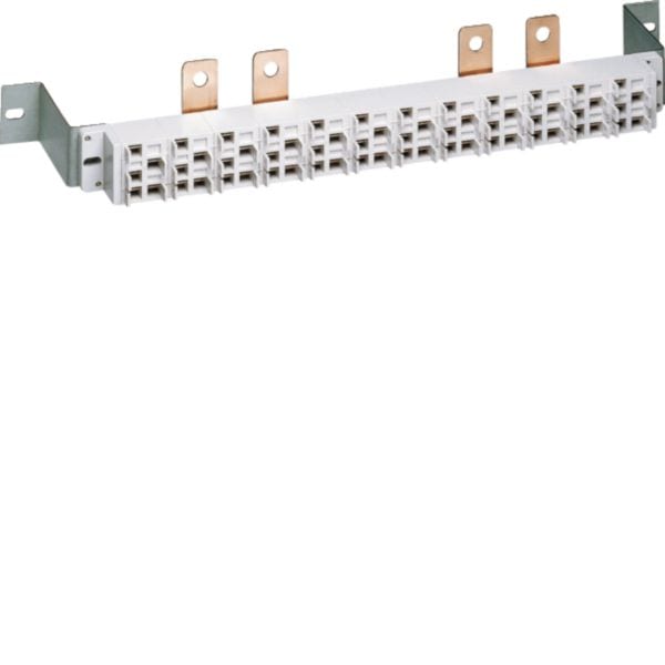 HAGER BOCCHIOTTI - Ripartitore Auxiclic 4X250A 54 Connessioni Per Fase Senza Connettori L36Mod