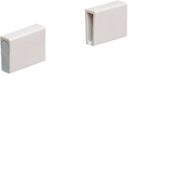 HAGER BOCCHIOTTI - 10 Chiusure Laterali Per Barrette Di Cablaggio Unipolari Kb163N - Kb163P