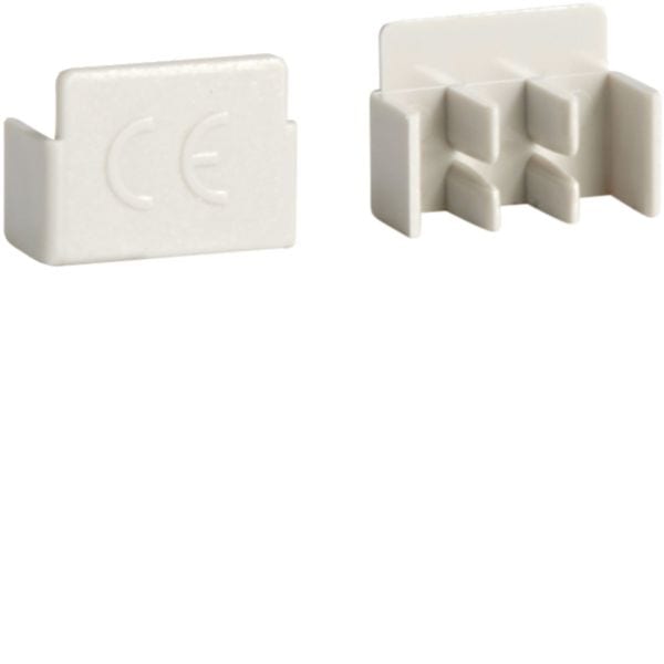 HAGER BOCCHIOTTI - 10 Chiusure Laterali Per Barrette Di Cablaggio Tripolari Kb363A - Kb363C