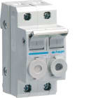 HAGER BOCCHIOTTI - Interruttore Portafusibile Combinato L38 10.3X38 Mm 1Polo+N 2 M. Din