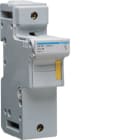 HAGER BOCCHIOTTI - Portafusibile Non Accessoriabile L58 125 A 22X58 Mm 1 Polo 2 M. Din