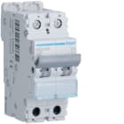 HAGER BOCCHIOTTI - Interruttore Automatico Magnetotermico 2 Poli 20 A 6 Ka Curva C 2 M. Din