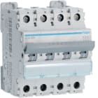 HAGER BOCCHIOTTI - Interruttore Automatico Magnetotermico 4 Poli 1 A 6 Ka Curva C 4 M. Din