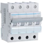 HAGER BOCCHIOTTI - Interruttore Automatico Magnetotermico 4 Poli 10 A 4.5 Ka Curva C 4 M. Din