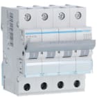 HAGER BOCCHIOTTI - Interruttore Automatico Magnetotermico 4 Poli 32 A 4.5 Ka Curva C 4 M. Din
