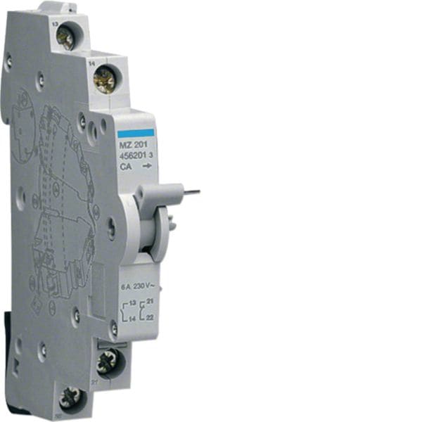 HAGER BOCCHIOTTI - Contatti Ausiliari 1 Na + 1 Nc 6 A 230 V Ac 0.5 M. Din