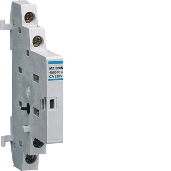 HAGER BOCCHIOTTI - Contatto Ausiliario Per Salvamotori 1 Na + 1Nc 3.5 A 230 V Ac 0.5 M. Din