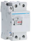 HAGER BOCCHIOTTI - Inter. Di Manovra - Sez. 2 Poli 40 A 250 V Ac Access. + 1Cont. Aux 2.5 M. Din