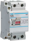 HAGER BOCCHIOTTI - Inter. Di Manovra - Sez. 2 Poli 63 A 250 V Ac Access. + 1 Cont. Aux 2.5 M. Din