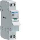 HAGER BOCCHIOTTI - Interruttore Di Manovra - Sezionatore 1 Polo 16 A 230 V Ac 1 M. Din + Spia Lum