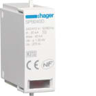 HAGER BOCCHIOTTI - Cartuccia L-N Uc 275V In 20kA Imax 40kA Up 1,35kV