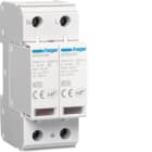 HAGER BOCCHIOTTI - SPD 2P T2 TNS/TT Uc 275V In 20kA Imax 40kA con contatto ausiliario