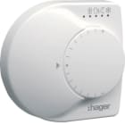 HAGER BOCCHIOTTI - Termostato Ambiente Bus KNX Risc-Cdz Bianco - 3 In - Incasso