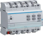 HAGER BOCCHIOTTI - Modulo Ingresso On/Off Bus KNX - 6 In Universali 230V Ac/Dc - 6 Moduli Din