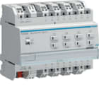 HAGER BOCCHIOTTI - MODULO USCITA ON/OFF BUS KNX - 8 OUT 10A AC1 230V - 4 MOD.DIN