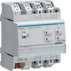 HAGER BOCCHIOTTI - MODULO VENEZIANE BUS KNX - 4 OUT 6A AC1 230V - 4 MOD.DIN